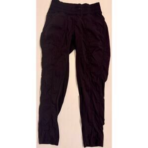 Lululemon Women's Street to Studio Pants Size 4 Black Missing Drawstring